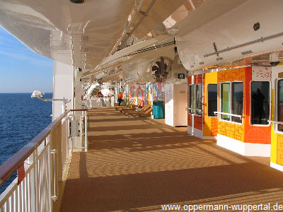 Deck 7 auf der Norwegian Gem