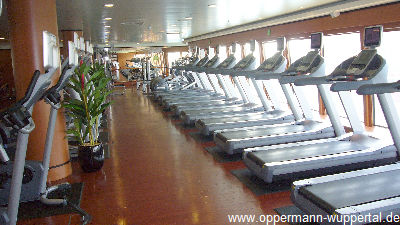 Body Waves Fitness Center auf der Norwegian Gem