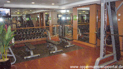 Body Waves Fitness Center auf der Norwegian Gem