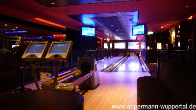 Bowlingbahn auf der Norwegian Gem
