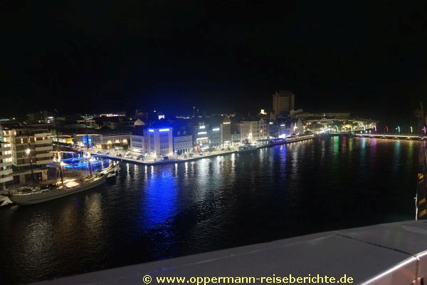 Willemstad bei Nacht
