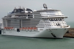 Schiffsfoto des Kreuzfahrtschiffes MSC Meraviglia